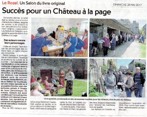 Un Château à la page mai 2017 - La Presse du 28 mai 2017